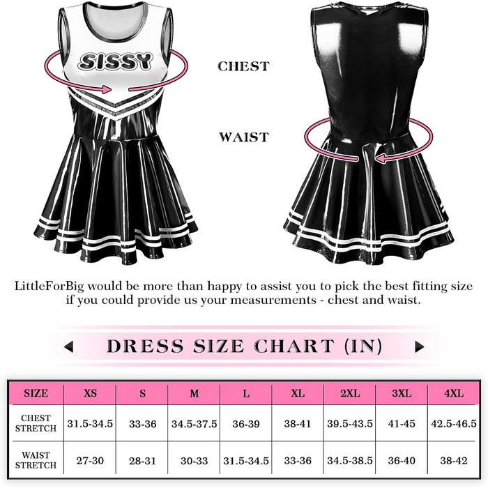 Чорний комбінезон з штучної шкіри для жінок XXL, облягаючий, без рукавів, стилю сissy