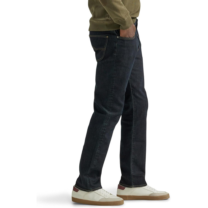 Чоловічі джинси Lee Performance Series Extreme Motion Athletic Fit, великий розмір (36W / 36L), колір Rinse