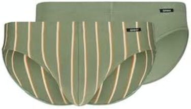 Шкарпетки чоловічі Skiny Sip (2 пари) (L, Зелений Bay Stripes Selection)