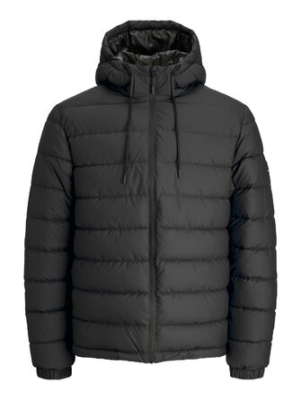 Чоловіча стібана куртка JACK & JONES, чорна, розмір XL