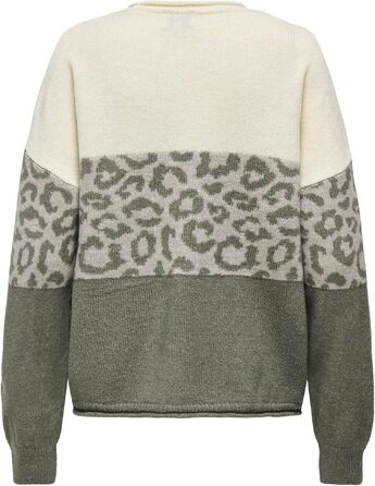 Жіночий в'язаний светр ONLY Whitecap Gray