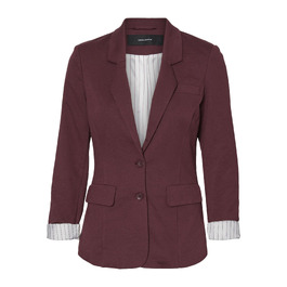 Жіночий піджак Vero Moda VMHARUKI бордового кольору (Winetasting), розмір 38