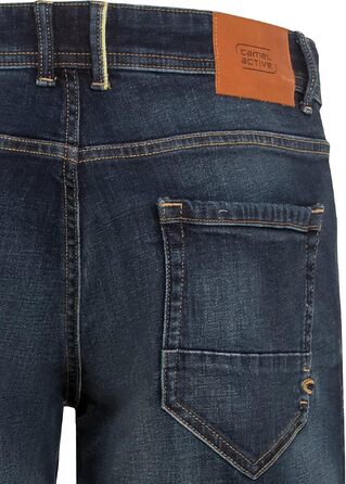 Чоловічі джинси camel active Madison Slim Fit, темно-сині (Dark Indigo), бавовна з еластаном