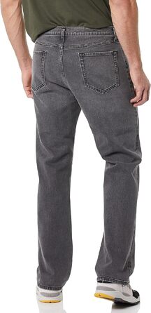 Чоловічі джинси Amazon Essentials Bootcut прямого крою, сірий вицвілий колір (31W / 32L)