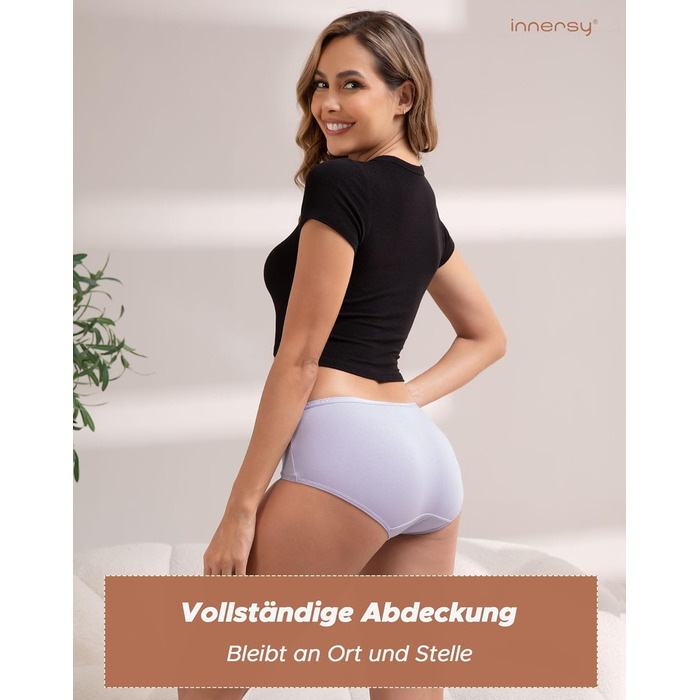 Шкарпетки чоловічі INNERSY, бавовна, труси-сліпи, 6 шт. (XL, різнокольорові, м'які)