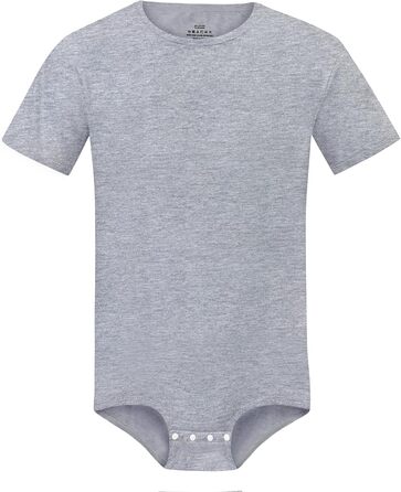 Комбінезон чоловічий Littleforbig з бавовни, вільний крій (сірий темно-сірий, L)