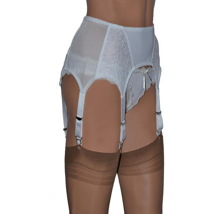 Ремінь-стрічка з мережива та сітки, чорний або білий, розміри 36-46 (2-4 роки)