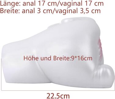 Реалістичний мастурбатор для чоловіків з подвійним каналом, 3D вагіна, клітор, анус. Іграшка для сексуального задоволення, еротичний мастурбатор Alien Fantasy.