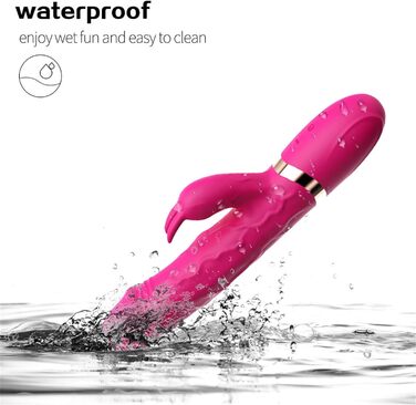 Вібратор G-Punkt Klassischer: 10 режимів, силікон, для жінок та пар (рожевий)