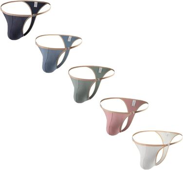 Шорти-бікіні чоловічі Faringoto, знімні боковини, комфортні, сексуальні, U-подібні (L, Синій)