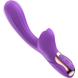 Вібратор для жінок Sexspielzeug Rabbit - 10 режимів, фіолетовий