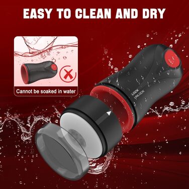 Електричний мастурбатор-чаша YcsLust з 10 вібраційними та 5 режимами всмоктування, водонепроникний, портативний