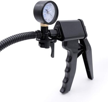 Вакуумна помпа для чоловіків з манометром, 20см Ø7см - збільшення потенції, подовження пеніса, допомога при імпотенції