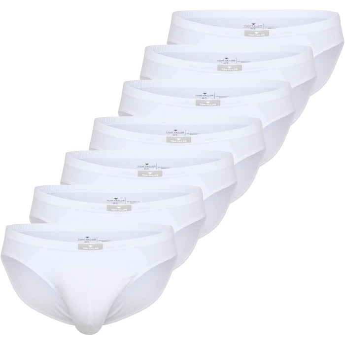 Слип чоловічий TOM TAILOR, 7 шт. в упаковці, бавовна, Change Daily XL 7 X Білий