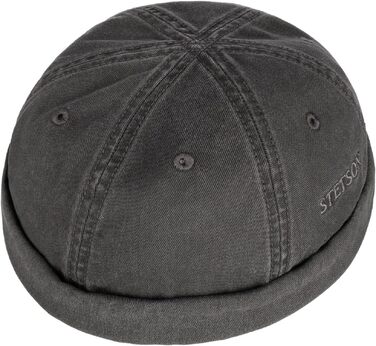Чоловіча літня кепка Stetson Ocala Dockercap з UV-захистом 40+, сіра, розмір L (58-59 см)