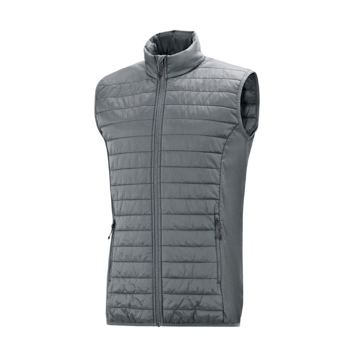 Чоловічий утеплений жилет JAKO Corporate Teamwear з еластичними вставками, сірий (XXL)