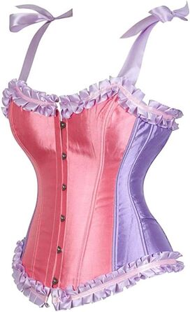 Жіночий сексуальний комплект білизни: мереживний бюстгальтер-халтер, корсет, сатиновий принт, body shaper, для вечірок, розмір 2X-Large