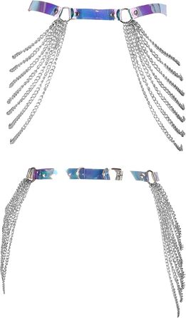 Жіночий шкіряний корсет-нагрудник BANSSGOTH з стрічкою, спідня білизна, пояс для талії в стилі панк, еластична тканина, фестиваль, рейв, великі розміри, лазерний принт