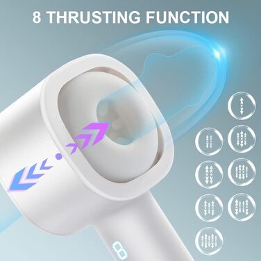 Електричний мастурбатор для чоловіків Sumeber - автоматичний стакан з телескопічною функцією, blowjob stroker, преміум якість