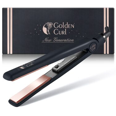 Випрямляч та плойка для волосся 2 в 1 для гладкого волосся та локонів, Rose Gold (31x3 см)