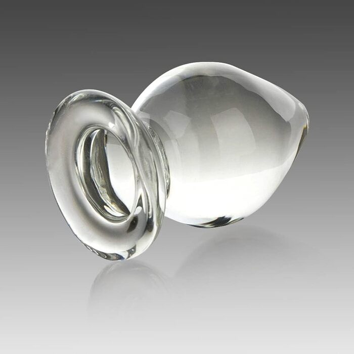 Анальний розширювач SXOVO Anapug 7,34 см - іграшка для пар, прозора, 1 шт.