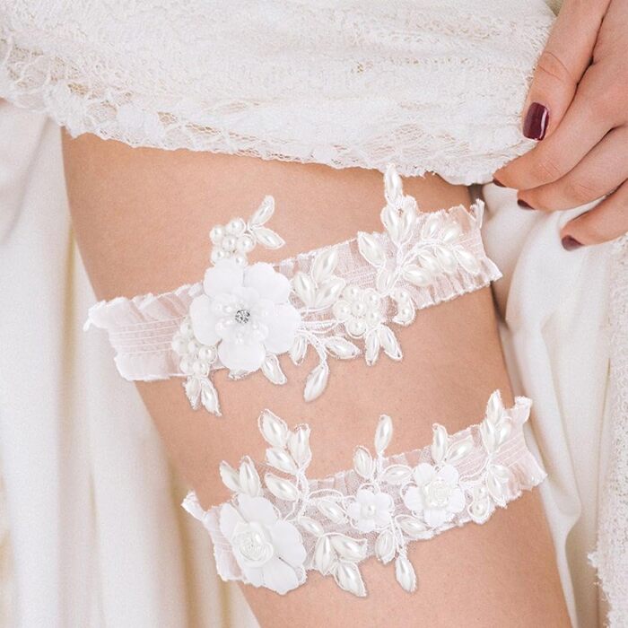 Шкарпетки мереживні для свята Campsis Hochzeit Raut (C)