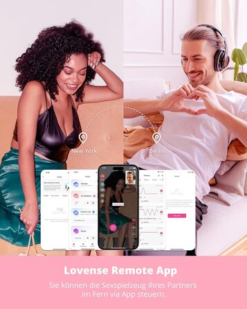 Lovense Lush 2 - вібратор для жінок, набір з 1000+ режимів, Bluetooth, дискретний та тихий, для подорожей та особистого використання