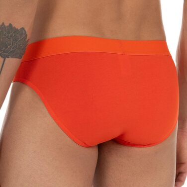 Чоловіча труси Bruno Banani 4 шт. Flowing, бавовна, чорний/помаранчевий (L)