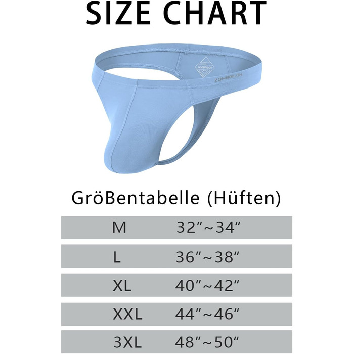 Тангіні BIATWOWR для чоловіків з еластичного матеріалу без етикетки, сексуальні та зручні (XXL, світло-блакитний)