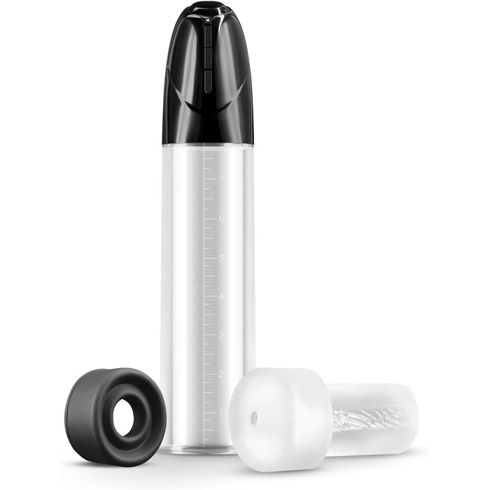 Насос для збільшення Viking від NS Novelties (Чорний, 30,0 x 7,1 x 7,1 см)