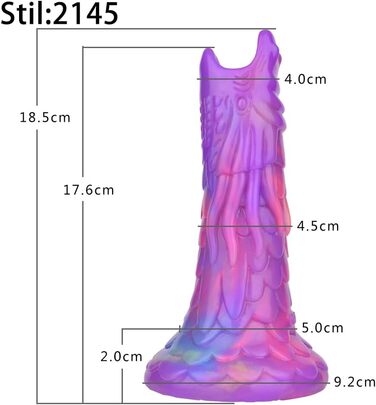 Іграшка для дорослих Lmgoc: Світлячковий інопланетний яйцеклад, пневматичний вібратор G-Spot для жінок та чоловіків, анальний плагін