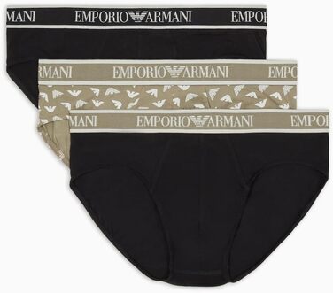 Труси чоловічі Emporio Armani (3 шт. в упаковці) (XXL, чорний)