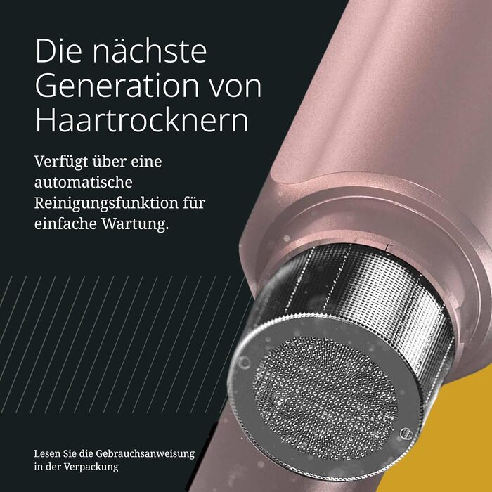 Професійний іонний фен Wahl Vanquish Rose Gold, 1600 Вт, FlowControl, з магнітним диффузором та концентратором