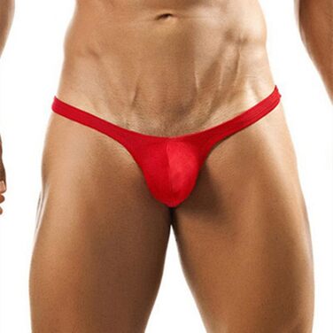 Танга чоловічі безшовні, низька талія, Faringoto (червоний, синій, рожевий, чорний)