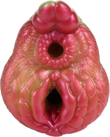 Масажер для чоловіків 2-в-1 з реалістичною силіконовою вагіною. Іграшка для дорослих, масаж пеніса, силікон.