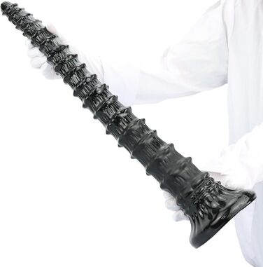 Анальні масажери Yasexx Giant Monster - супердовгий анальний дildo з присоскою та масажером простати. Стимуляція G-точки, для чоловіків та жінок, 60 см