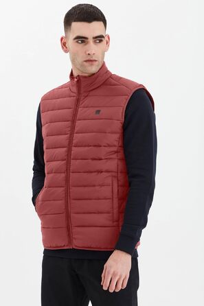 Чоловічий стібаний жилет Solid SDSörenson Outdoor цегляного кольору (Brick Red), модель 191543