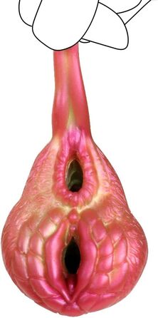 Масажер для чоловіків 2-в-1 з реалістичною силіконовою вагіною. Іграшка для дорослих, масаж пеніса, силікон.