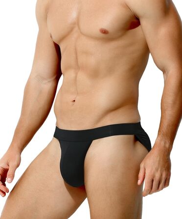 Труси чоловічі Caey Kevin з бавовни, дихаючі, комфортні, моделі K5-чорний, білий, червоний, синій (M, A1-чорний)