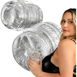 Мастурбатор Fleshlight Mia Malkova Lvl Up SuperSkin - надзвичайно реалістична іграшка для дорослих (Quickshot)