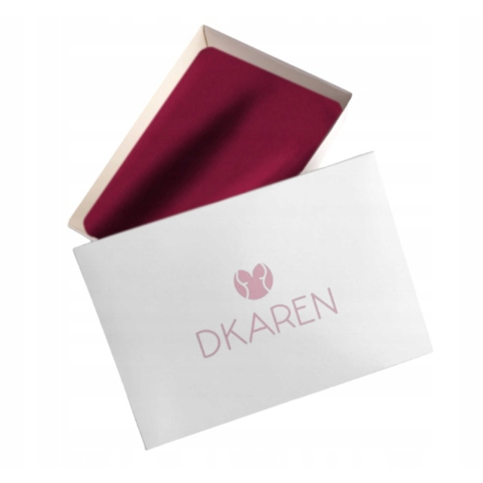 Жіночий сатиновий халат DKaren 90 M, чорний