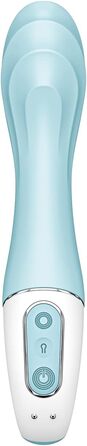Vibrator Satisfyer Air Pump 5 Connect App: насос, G-spot, преміум-силікон | Вібратор для жінок