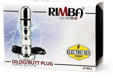 Дильдо з металу срібного кольору, 1 шт. - Erotic Fashion RA7877