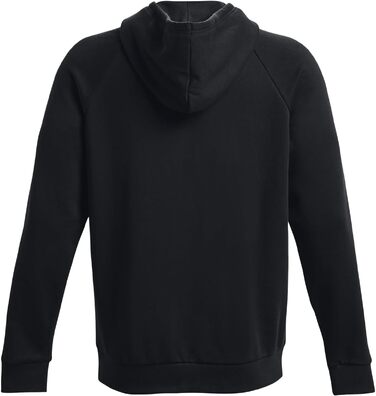 Чоловіча толстовка з капюшоном Under Armour Rival Fleece Logo Hoodie, чорна, розмір XL
