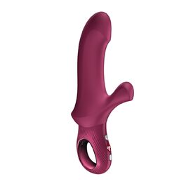 Вібратор для жінок Fun Factory Bi Stronic Curve Bordeaux з G-точкою та стимуляцією клітора, 8 режимів, USB-C, водонепроникний IPX7