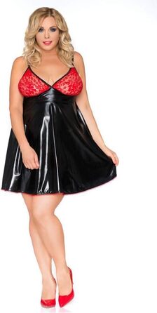 Костюм горничної Andalea SB/1012: ніжна сорочка, нігліж, babydoll, сукня для дому, розміри 42/44