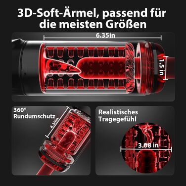 Мастурбатор чоловічий KI VIJISA з 7 режимами: вібрація, ротація, телескопічний, з силікону, для задоволення