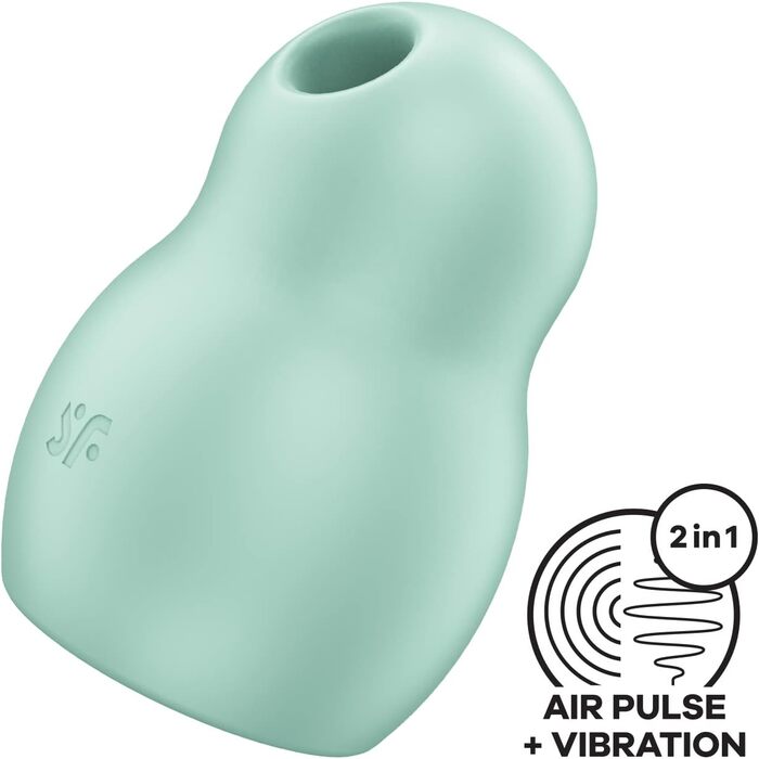 Вібратор Satisfyer Pro To Go 1: подвійний мотор, компактний, водонепроникний (IPX7), для жінок