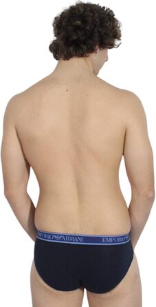 Труси чоловічі Emporio Armani (3 шт.) (L, Морський/Блакитний/Індиго)