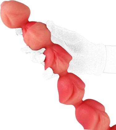 Силіконові анальні кулі Youxclian різних розмірів для сексуальної стимуляції (5/6/7/8 см)